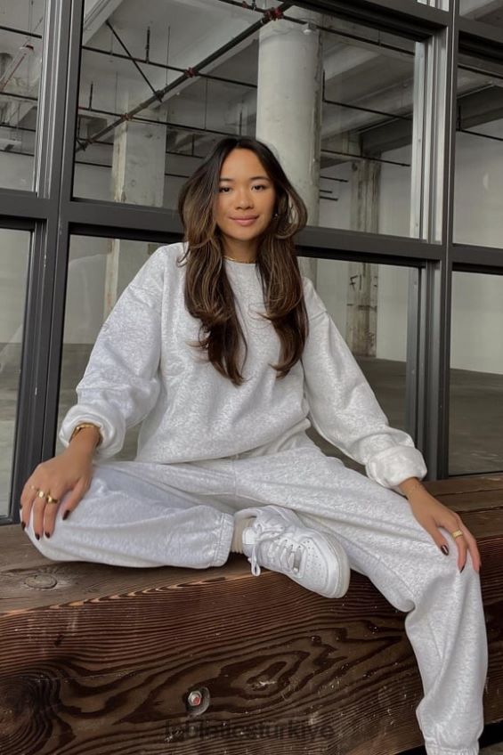 tr Fabletics kadınlar sonsuza kadar polar eşofman altı peluş pembe/kadife çiçeği 40R06B67