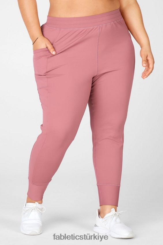 tr Fabletics kadınlar thermaflex yüksek belli cepli jogger kadife çiçeği/yeni dalga çiçek 40R06B66