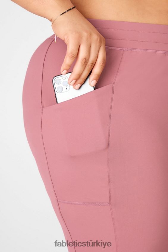 tr Fabletics kadınlar thermaflex yüksek belli cepli jogger kadife çiçeği/yeni dalga çiçek 40R06B66