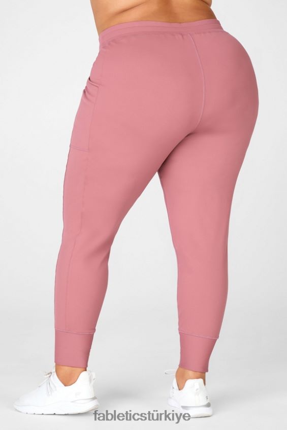 tr Fabletics kadınlar thermaflex yüksek belli cepli jogger kadife çiçeği/yeni dalga çiçek 40R06B66