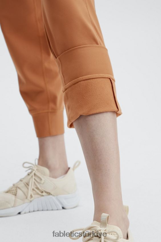 tr Fabletics kadınlar thermaflex yüksek belli cepli jogger peluş pembe/siyah 40R06B62