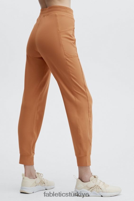 tr Fabletics kadınlar thermaflex yüksek belli cepli jogger peluş pembe/siyah 40R06B62