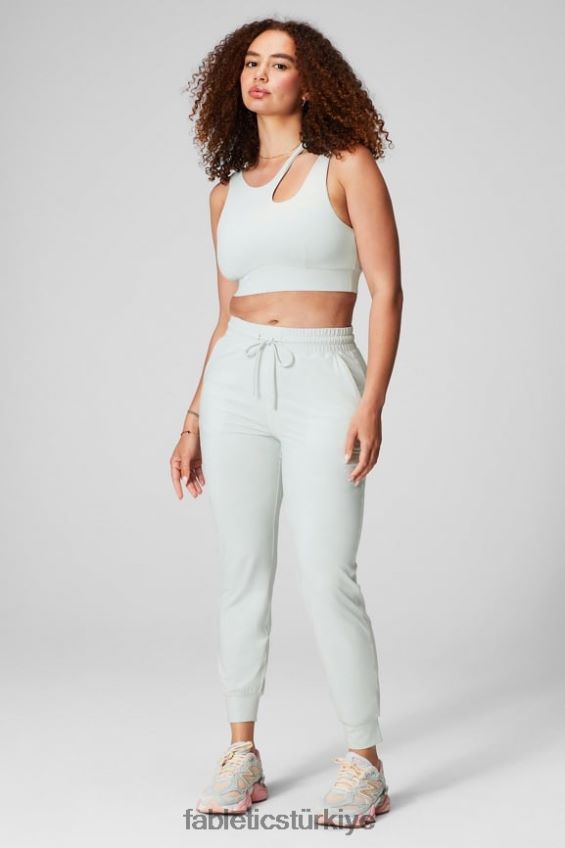 tr Fabletics kadınlar yüksek belli performans koşucusu açık gri melanj/latte 40R06B37