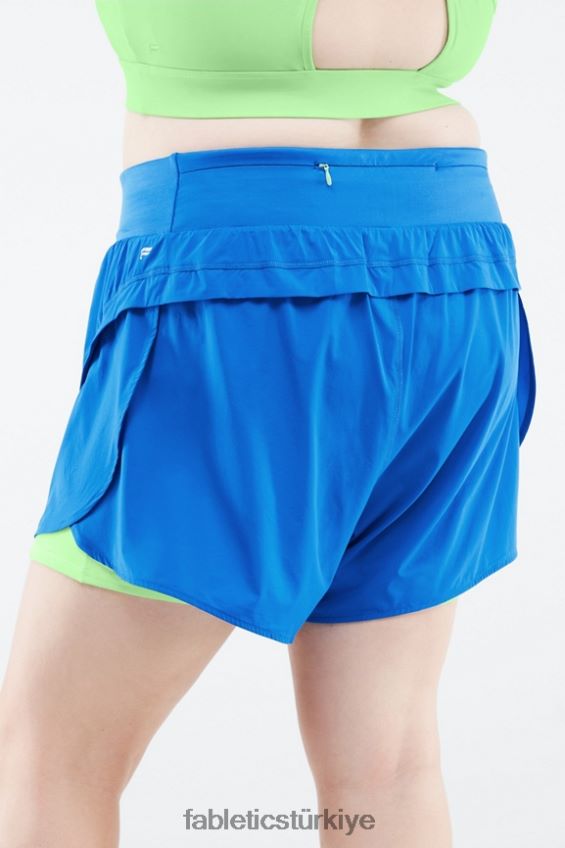 tr Fabletics kadınlar austyn kısa koşusu elektrik mavisi/muhabbet kuşu 40R06B572