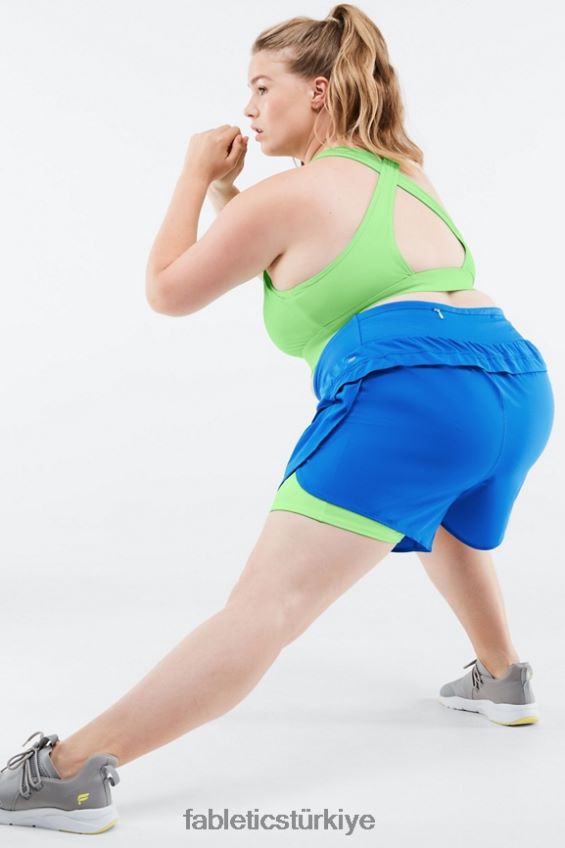 tr Fabletics kadınlar austyn kısa koşusu elektrik mavisi/muhabbet kuşu 40R06B572