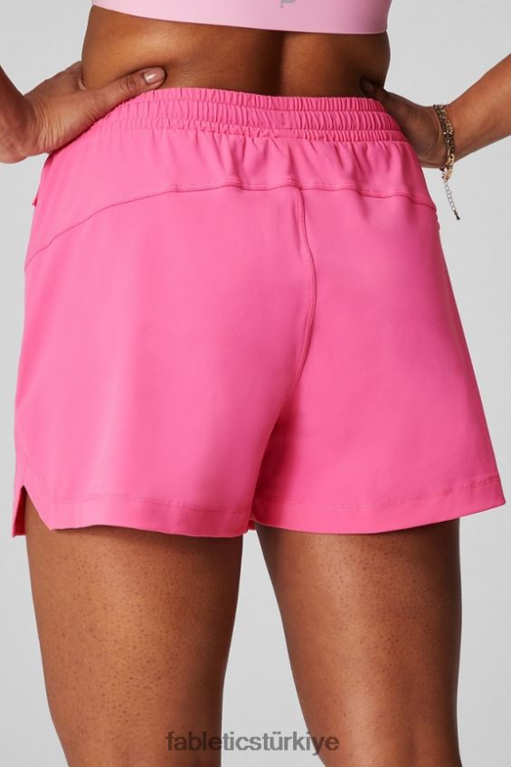 tr Fabletics kadınlar bir kısa 3\'\' klasik gri melanj/beyaz 40R06B243