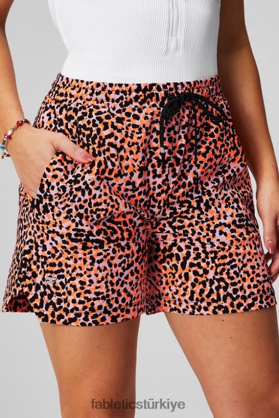 tr Fabletics kadınlar bir kısa 5'' siyah/cafe ole/bal sütü 40R06B237