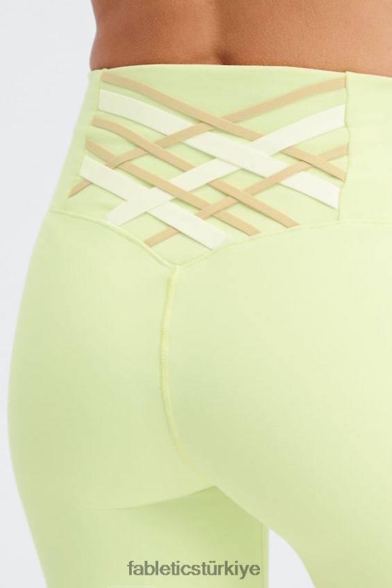 tr Fabletics kadınlar boost powerhold yüksek belli 6\'\' kısa limon kreması/çoklu 40R06B414