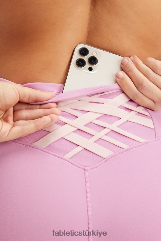 tr Fabletics kadınlar boost powerhold yüksek belli 6\'\' kısa puslu leylak/çoklu 40R06B415