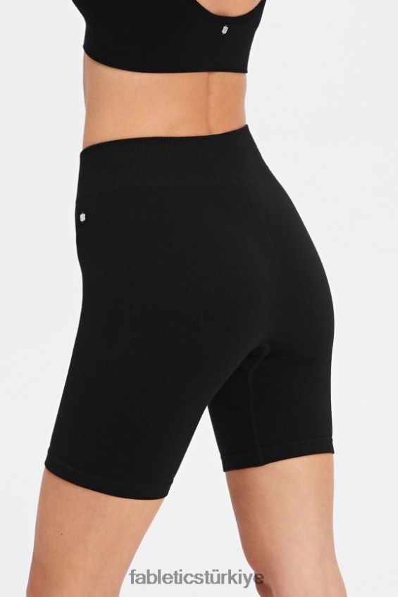 tr Fabletics kadınlar bulut dikişsiz yüksek belli 7\" kısa ak balıkçıl/altın 40R06B444