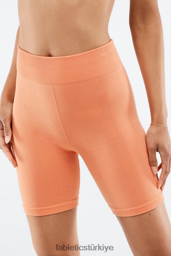 tr Fabletics kadınlar bulut dikişsiz yüksek belli 7\" kısa indigo/ultraviyole 40R06B448