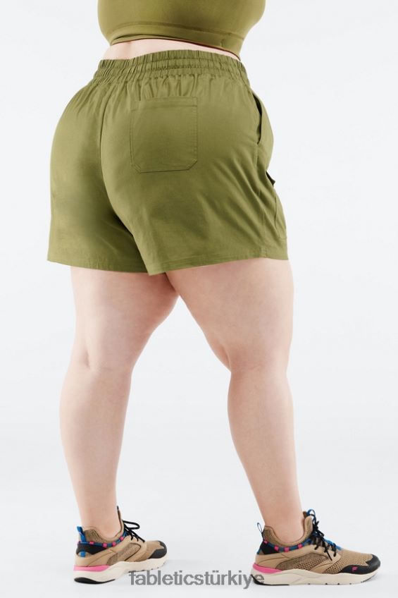 tr Fabletics kadınlar camden kargo kısa derin donanma/atletizm kulübü 40R06B559