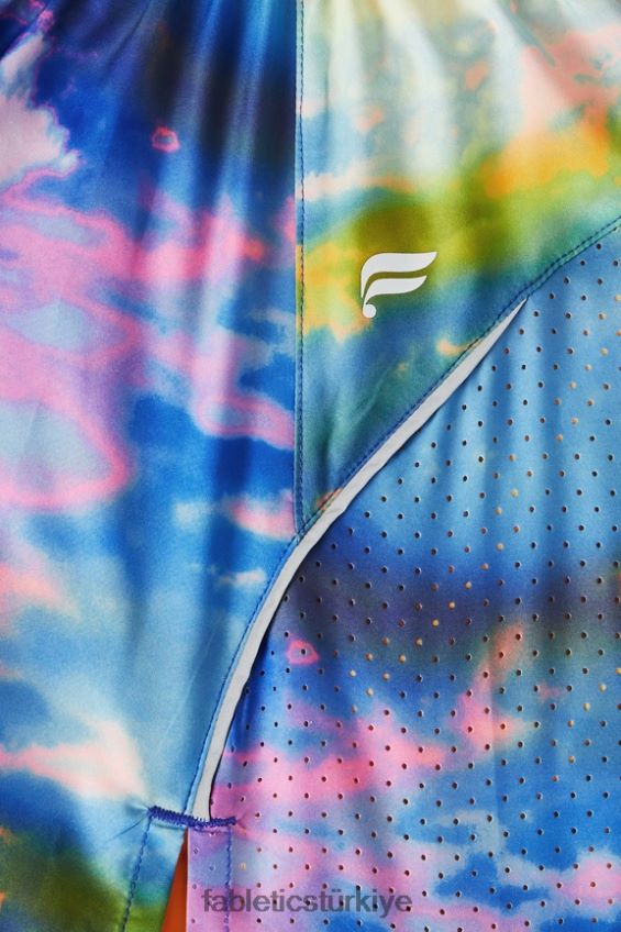 tr Fabletics kadınlar delikli çalışma 5\" kısa bunaltıcı/öğleden sonra güneşi/yansıtıcı gümüş 40R06B595