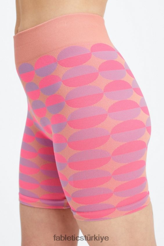 tr Fabletics kadınlar dikişsiz yüksek belli 9\'\' kısa safari timsahı/safari 40R06B504