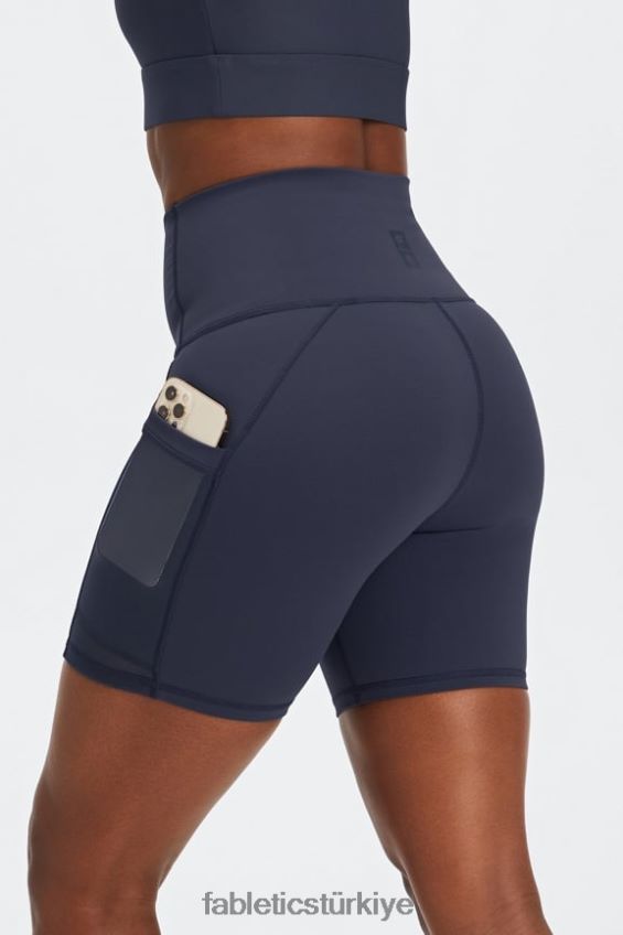 tr Fabletics kadınlar evrensel tenis hareket halindeyken ultra hw 6'' kısa siyah/klasik beyaz 40R06B486