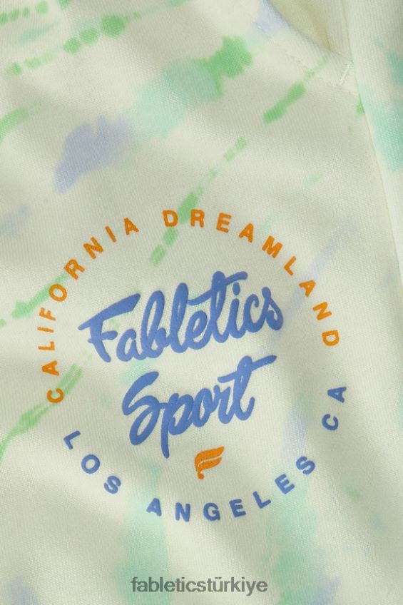 tr Fabletics kadınlar hafif havlu eşofman altı batik dönüş/grafik 40R06B231