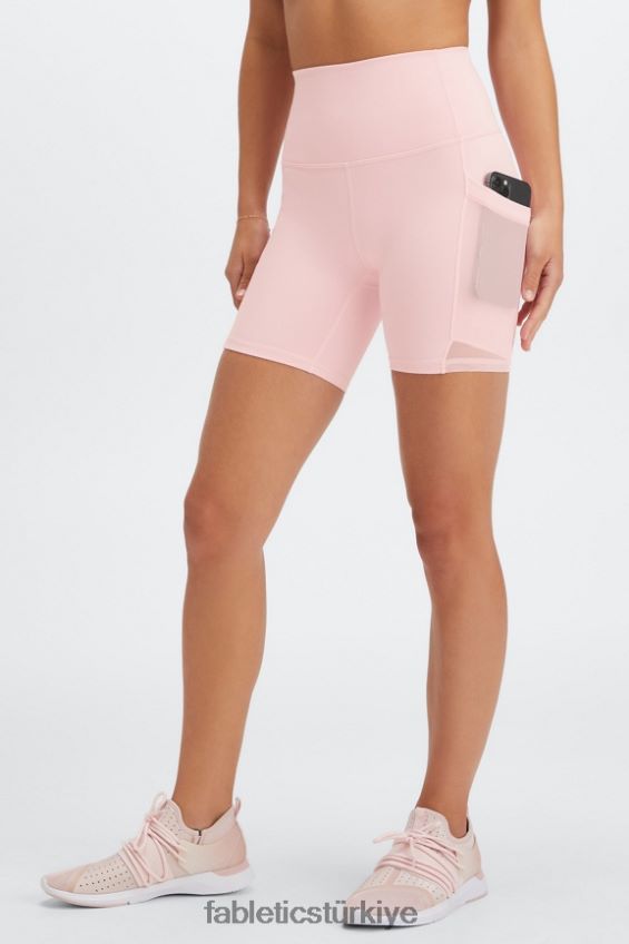 tr Fabletics kadınlar hareket halindeyken powerhold ultra hw 6\'\' kısa çöl/mavi taş 40R06B394