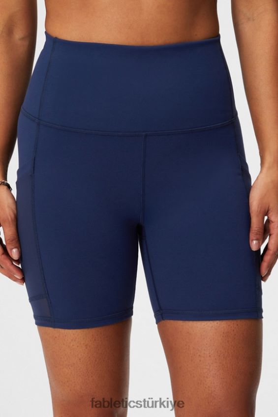 tr Fabletics kadınlar hareket halindeyken powerhold ultra hw 6\'\' kısa papatya tarlası kontrolü/derin donanma 40R06B391