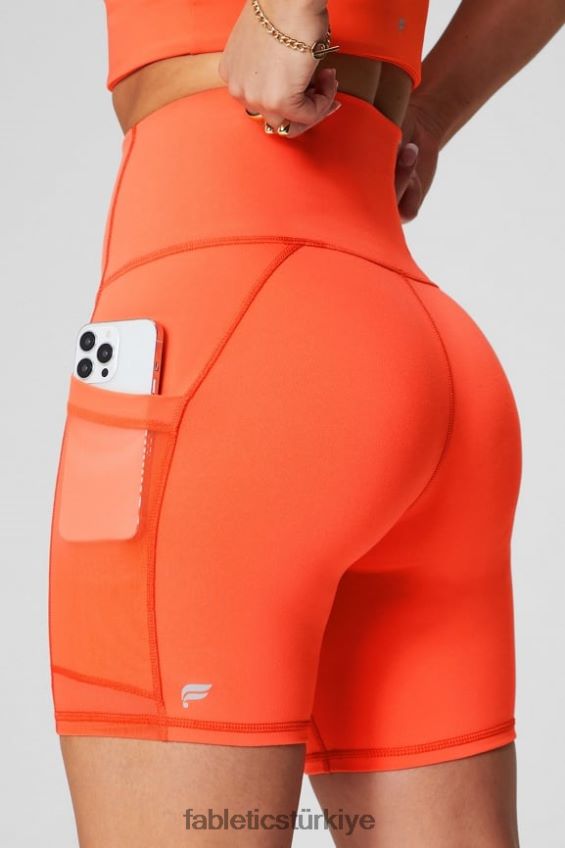 tr Fabletics kadınlar hareket halindeyken powerhold ultra hw 6\'\' kısa sekoya/pembe ton 40R06B390