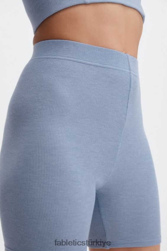 tr Fabletics kadınlar ince kısa meyer/gökyüzü yolu 40R06B402