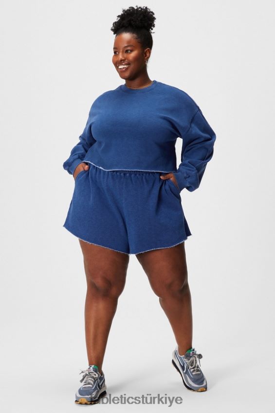 tr Fabletics kadınlar indigo eşofman altı klasik beyaz/mineral gri 40R06B621