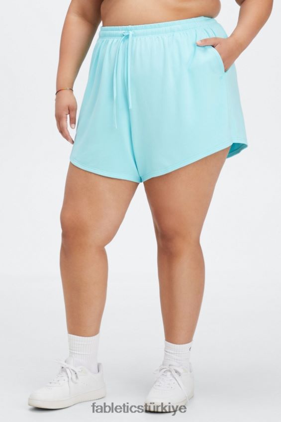 tr Fabletics kadınlar lüks havlu sweatshort maun zebra desenli/siyah 40R06B454