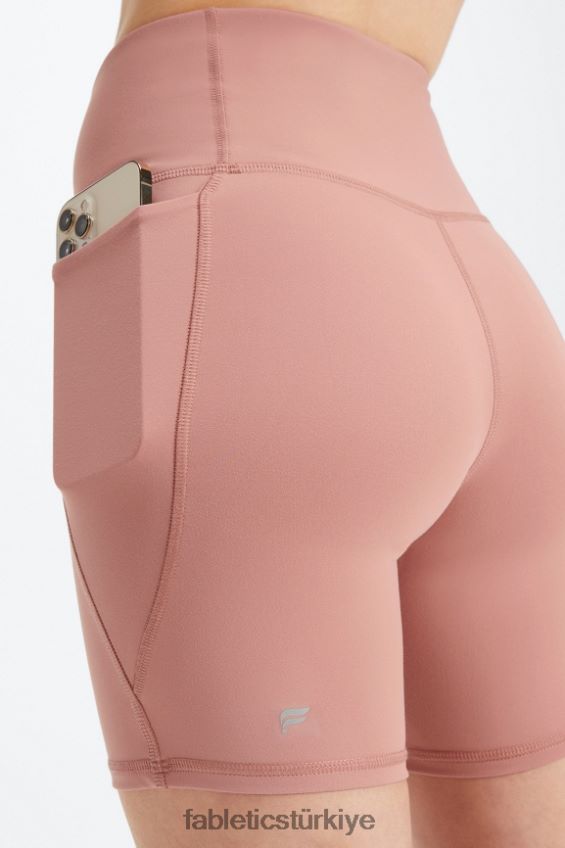 tr Fabletics kadınlar oasis pureluxe hw crossover 6\'\' kısa izlenim/körfez kıyısı 40R06B318