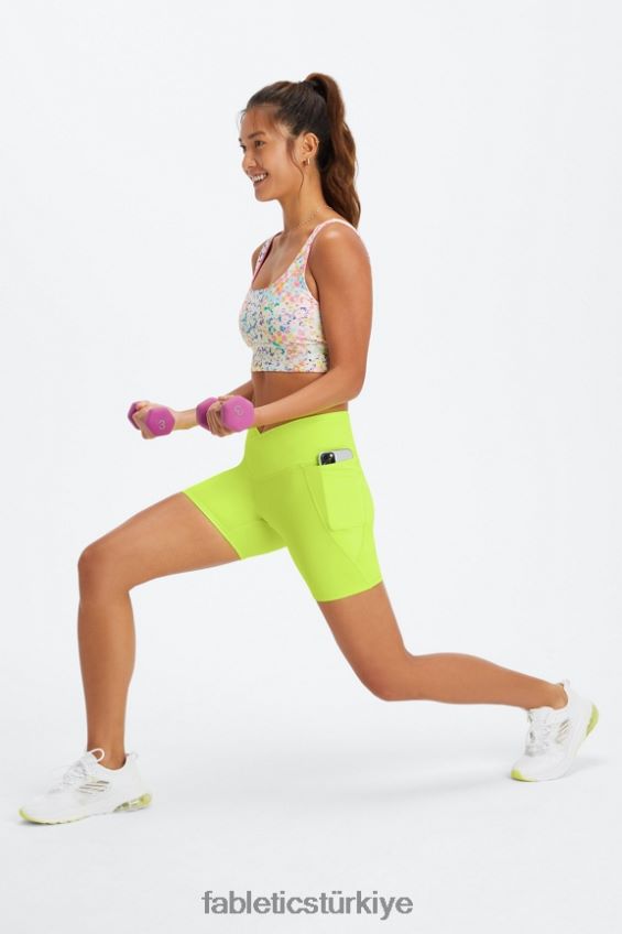 tr Fabletics kadınlar oasis pureluxe hw crossover 6\'\' kısa kadife çiçeği/yeni dalga çiçek 40R06B316