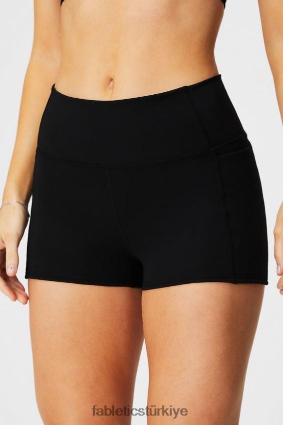 tr Fabletics kadınlar oasis pureluxe yüksek belli 2\'\' kısa beyaz/çoklu 40R06B465
