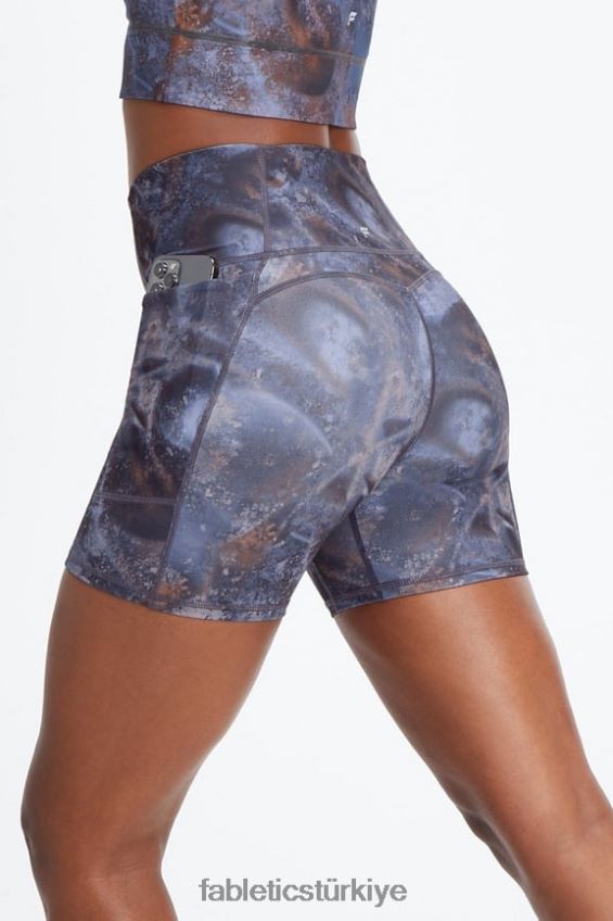 tr Fabletics kadınlar oasis pureluxe yüksek belli 5'' kısa safari/çöl gülü 40R06B469