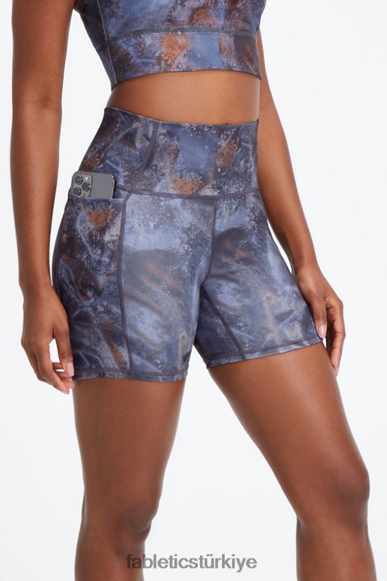 tr Fabletics kadınlar oasis pureluxe yüksek belli 5\'\' kısa safari/çöl gülü 40R06B469