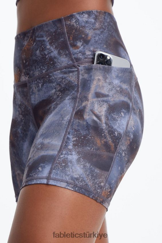 tr Fabletics kadınlar oasis pureluxe yüksek belli 5\'\' kısa safari/çöl gülü 40R06B469