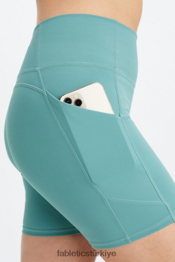 tr Fabletics kadınlar oasis pureluxe yüksek belli 6\'\' kısa 11 mavi nova/mavi çan 40R06B293
