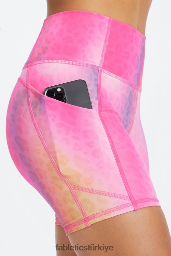 tr Fabletics kadınlar oasis pureluxe yüksek belli 6\'\' kısa 12 demir/puslu iris 40R06B295