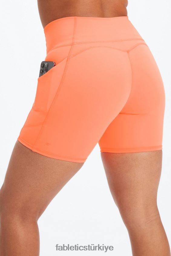 tr Fabletics kadınlar oasis pureluxe yüksek belli 6'' kısa 13 beyaz/mikro nokta 40R06B302