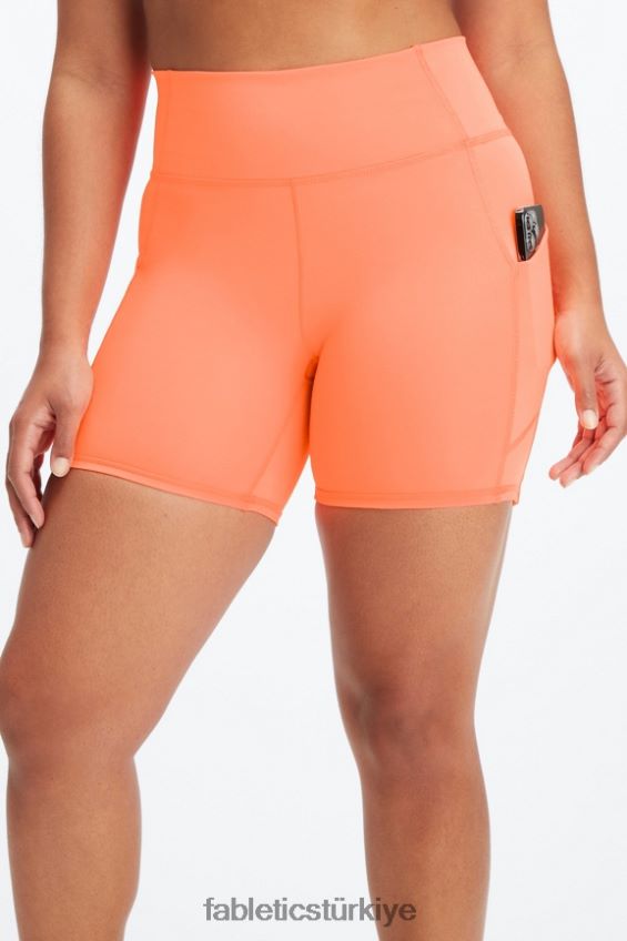 tr Fabletics kadınlar oasis pureluxe yüksek belli 6\'\' kısa 13 beyaz/mikro nokta 40R06B302