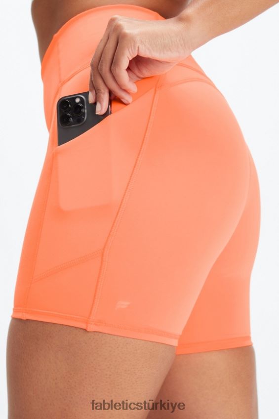 tr Fabletics kadınlar oasis pureluxe yüksek belli 6\'\' kısa 13 beyaz/mikro nokta 40R06B302