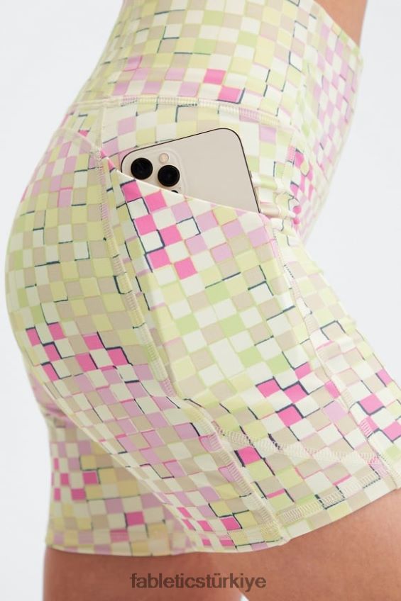 tr Fabletics kadınlar oasis pureluxe yüksek belli 6\'\' kısa 13 beyaz/mikro nokta 40R06B303