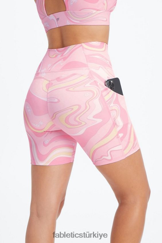 tr Fabletics kadınlar oasis pureluxe yüksek belli 6'' kısa 13 fesleğen/boz 40R06B300