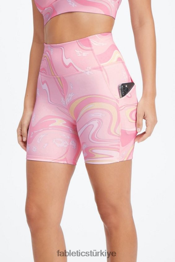 tr Fabletics kadınlar oasis pureluxe yüksek belli 6\'\' kısa 13 fesleğen/boz 40R06B300