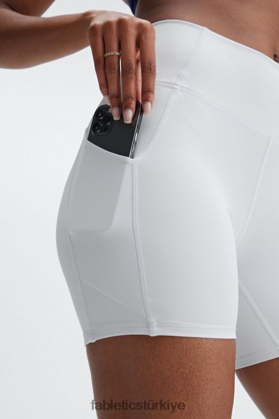 tr Fabletics kadınlar oasis pureluxe yüksek belli 6\'\' kısa 14 dumanlı 40R06B308