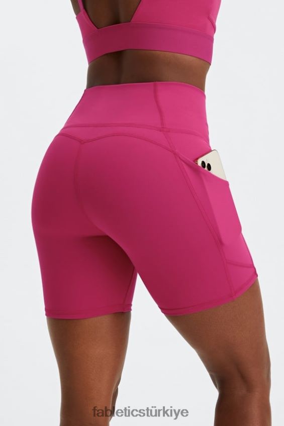 tr Fabletics kadınlar oasis pureluxe yüksek belli 6'' kısa 14 kekik/soğuk nane 40R06B305