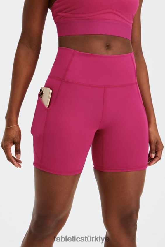 tr Fabletics kadınlar oasis pureluxe yüksek belli 6\'\' kısa 14 kekik/soğuk nane 40R06B305