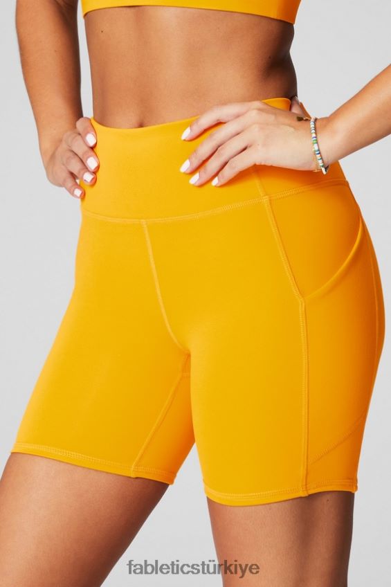 tr Fabletics kadınlar oasis pureluxe yüksek belli 6\'\' kısa 9 en derin deniz/siyah 40R06B281