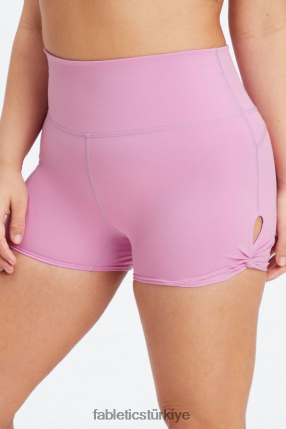 tr Fabletics kadınlar oasis pureluxe yüksek belli büküm 3\'\' kısa siyah/mikro nokta 40R06B438