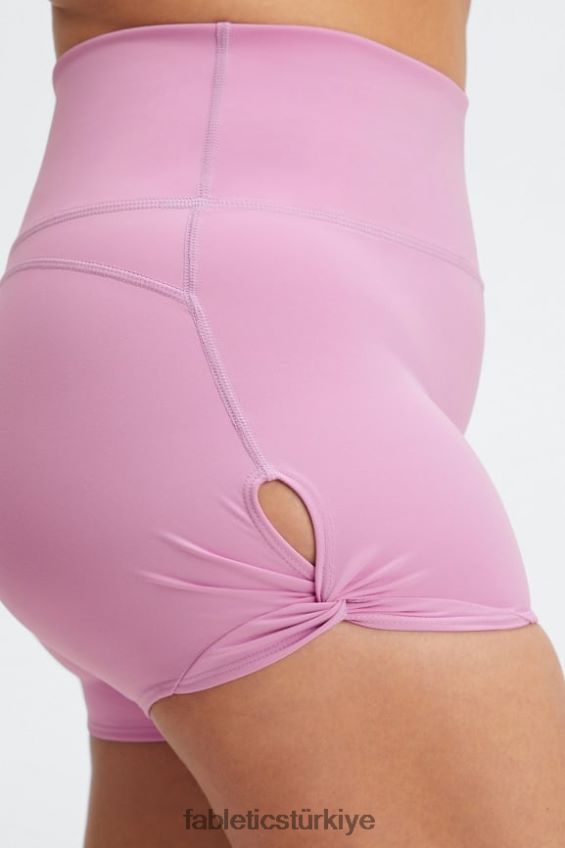 tr Fabletics kadınlar oasis pureluxe yüksek belli büküm 3\'\' kısa siyah/mikro nokta 40R06B438