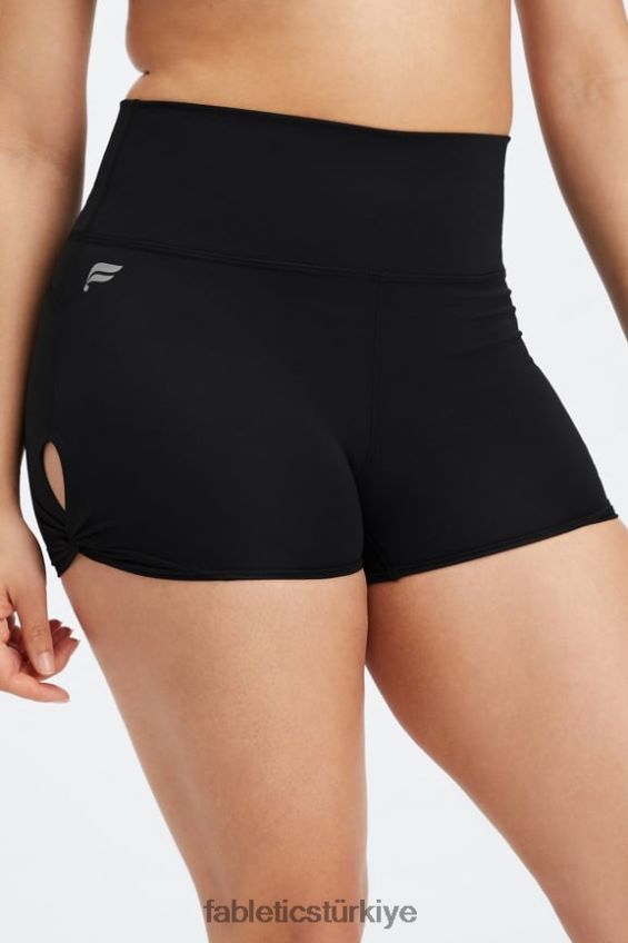 tr Fabletics kadınlar oasis pureluxe yüksek belli büküm 3\'\' kısa vurgulayıcı dalgalı çita/mermer zebra 40R06B440