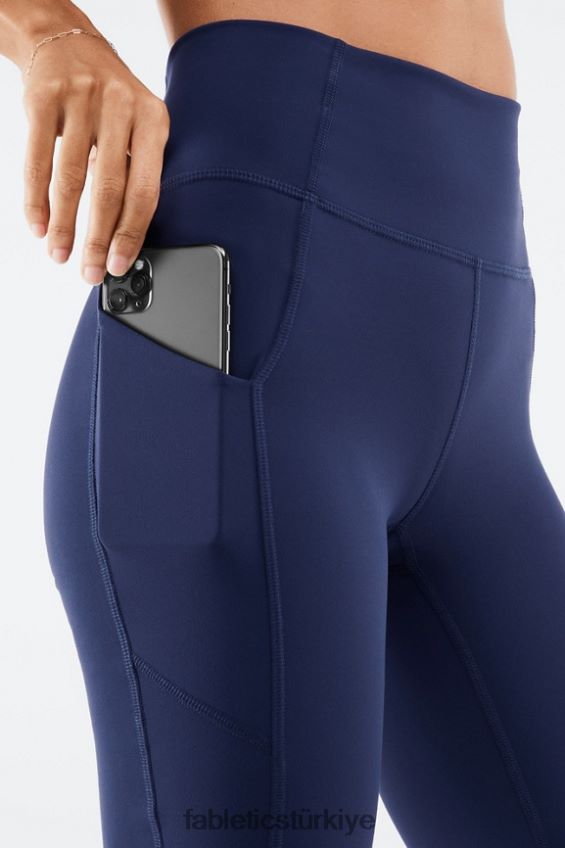 tr Fabletics kadınlar oasis yüksek belli cep kısa 9\" buzlu leylak/fesleğen 40R06B523