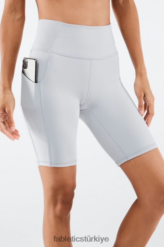 tr Fabletics kadınlar oasis yüksek belli cepli kısa 9 uçurum/kızıl 40R06B521