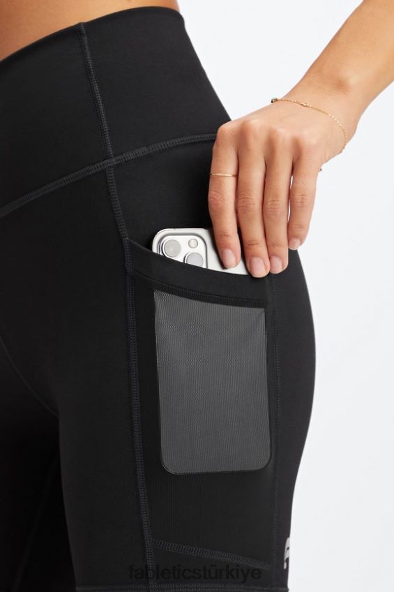 tr Fabletics kadınlar on-the-go powerhold yüksek belli 6\'\' kısa 5 adadan kaçış/yansıtıcı logo 40R06B248